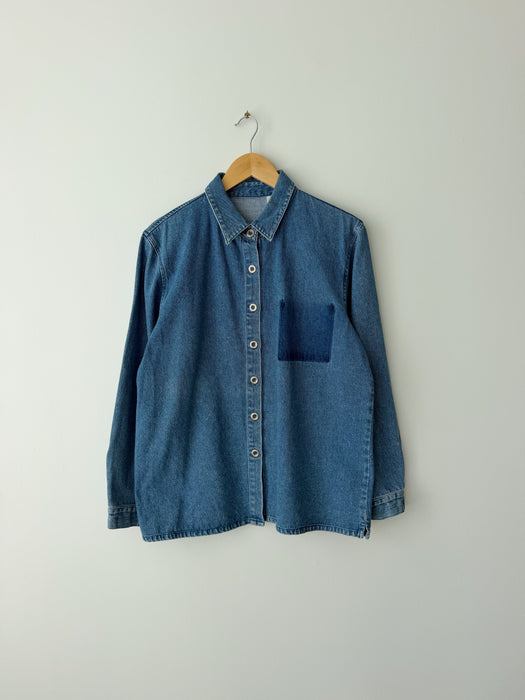 Denim Button Up | L