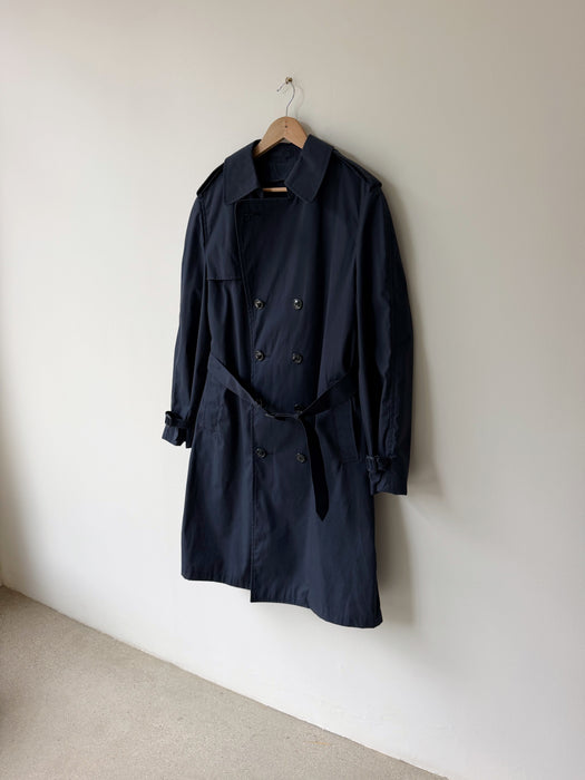 Navy Trench Coat | XL