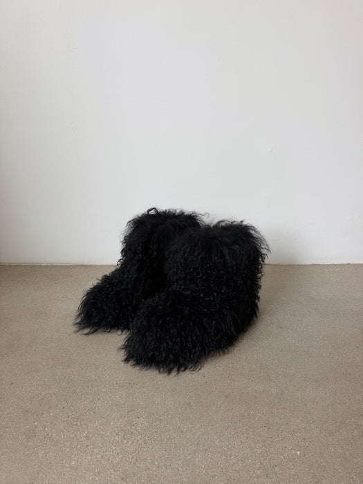 Black Mongolian Fur Uggs | 7