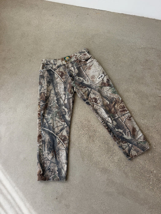 Distressed Real Tree Camo Pants | 34