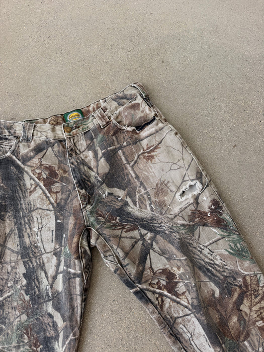 Distressed Real Tree Camo Pants | 34