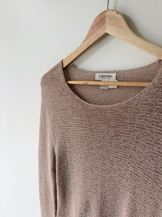 Earl Grey Knit Sweater | M