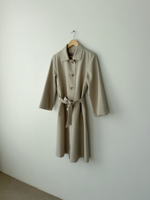 Beige Trench Coat | S/M