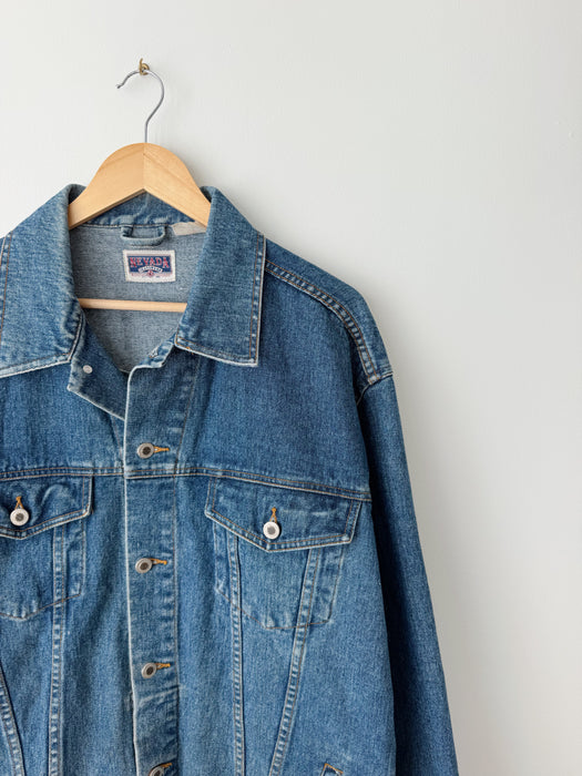 Mid Wash Denim Jacket | 2XL