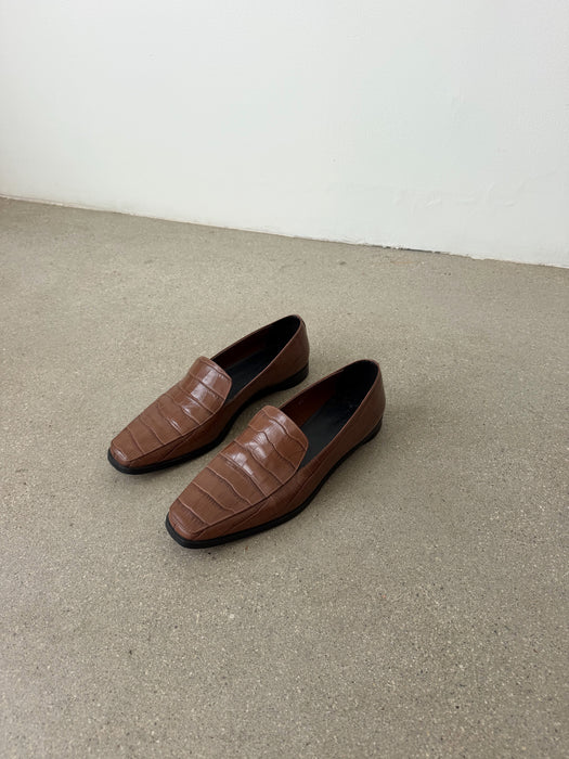 Brown Leather Loafers | 9.5