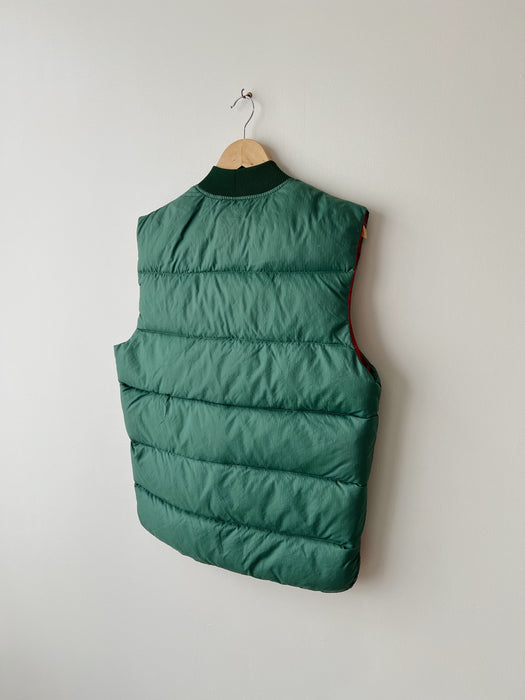 Reversible Down Puffer Vest | M