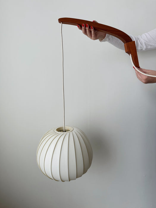 Mid Century Accordion Wall Lamp Set