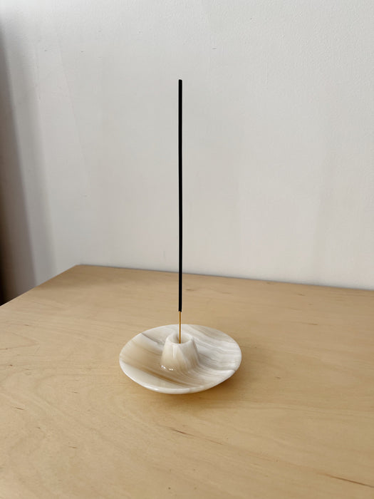 Onyx Incense & Candle Holder