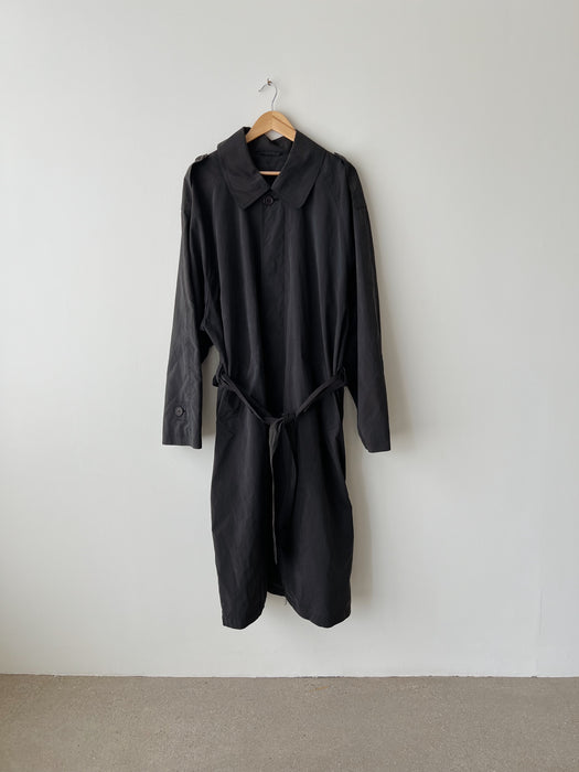 Charcoal Trench Coat | XL