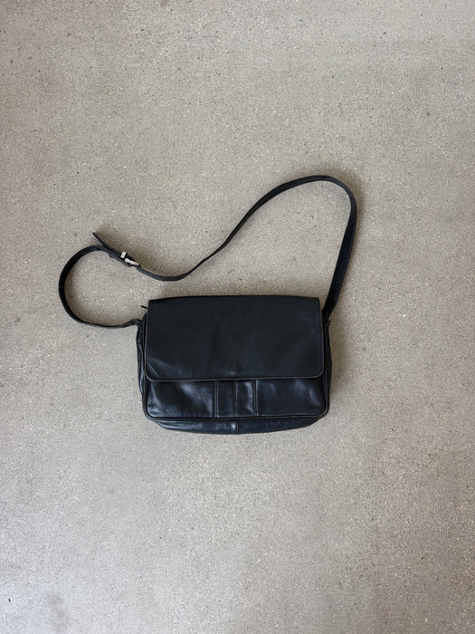 Black Leather Purse