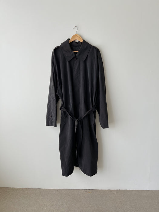 Charcoal Trench Coat | XL