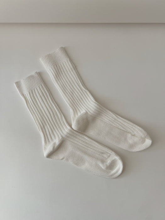 Billy Bamboo Ribbed Cotton Socks