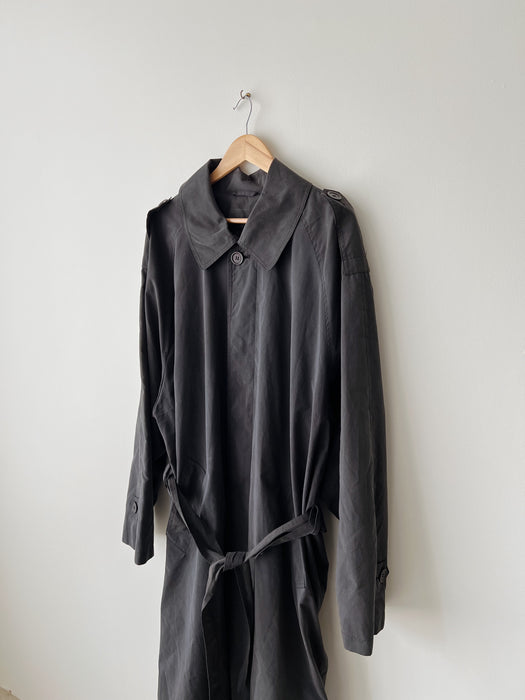 Charcoal Trench Coat | XL