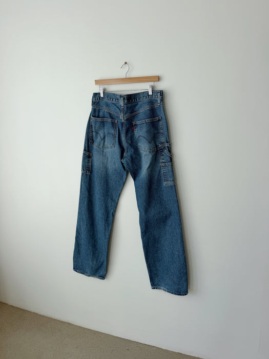 Mid Wash Levi's Carpenter Pants | 32