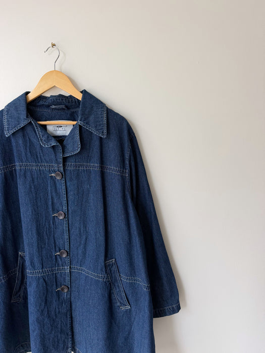 Dark Wash Denim Jacket | 2x