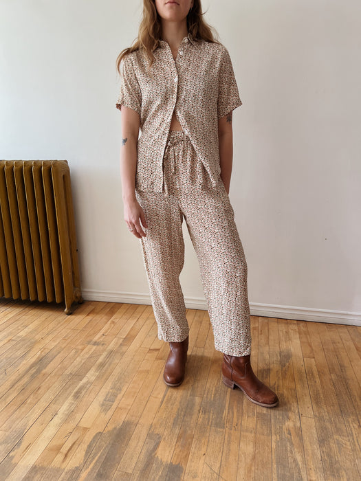 Floral Rayon Set | S/M