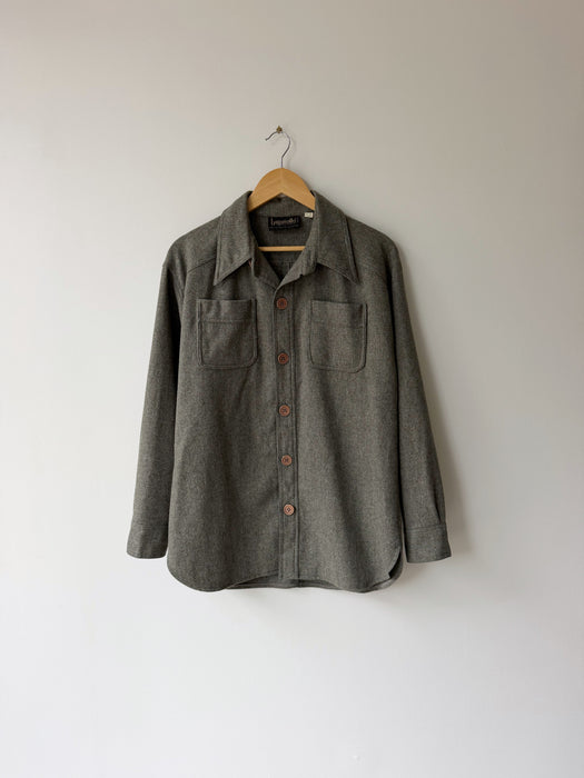 Grey Wool Flannel | S/M