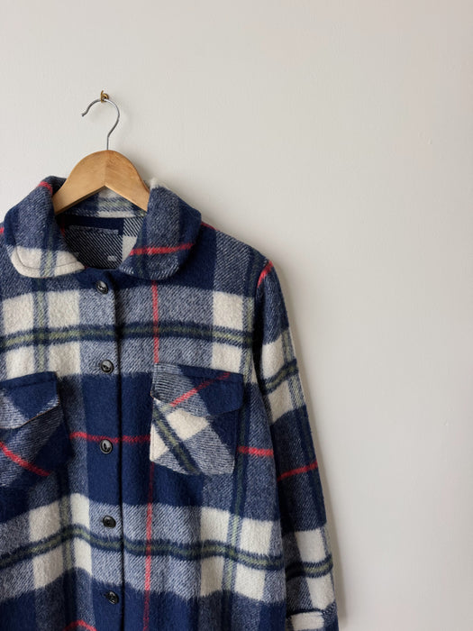 Blue Plaid Jacket | S