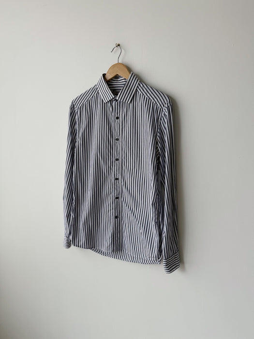 Striped Button Up | M