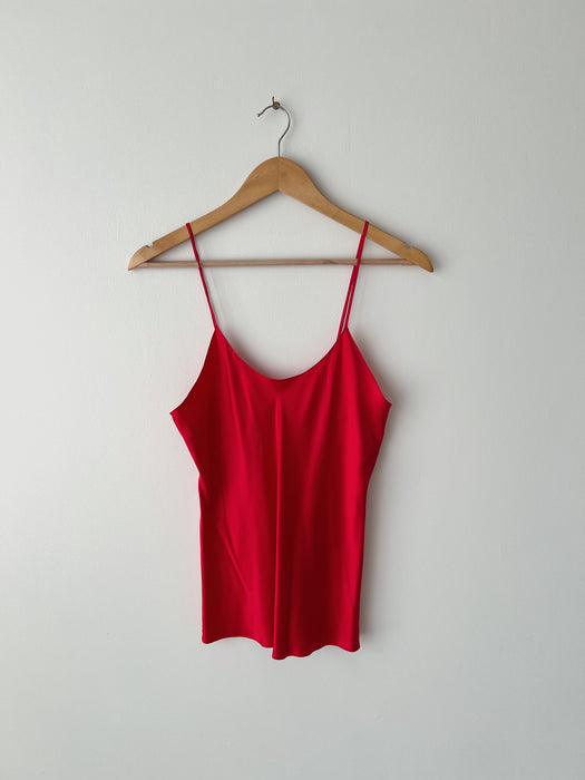 Red Silk Camisole | S/M