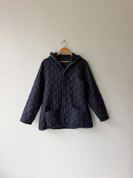 Navy Quilted Jacket | L