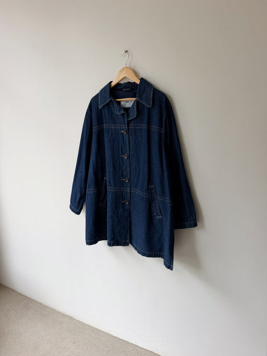 Dark Wash Denim Jacket | 2x