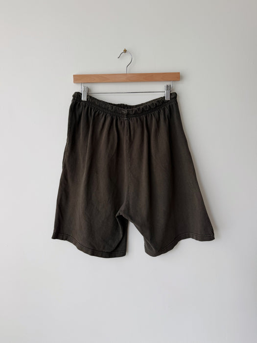 Olive Green Athletic Shorts | M