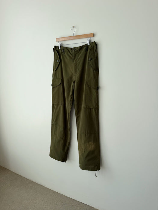Olive Cargo Pants | 30