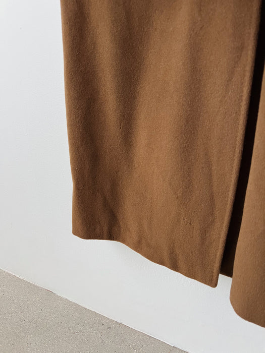 Caramel Wool Cashmere Coat | L/XL