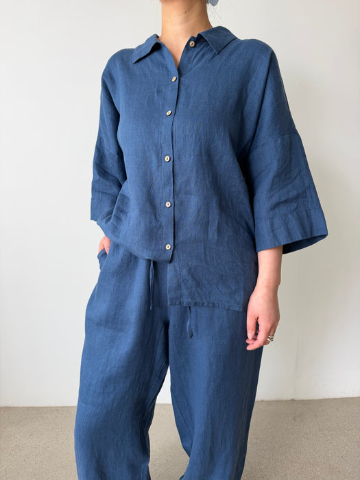 Magic Linen Button Up