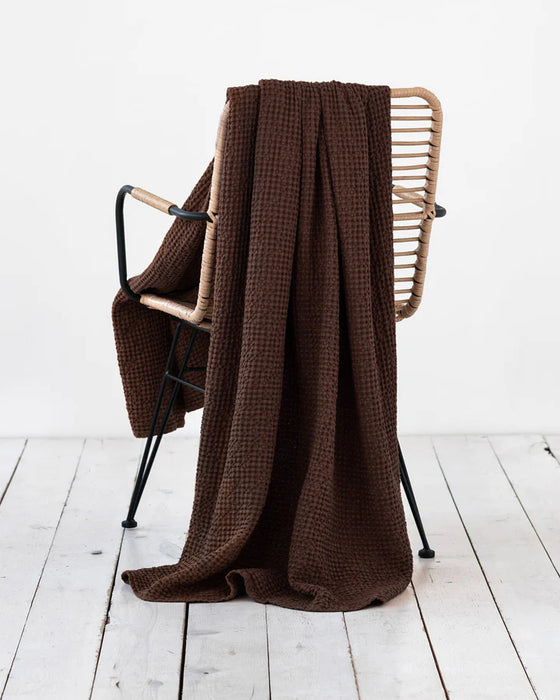 Magic Linen Waffle Throws