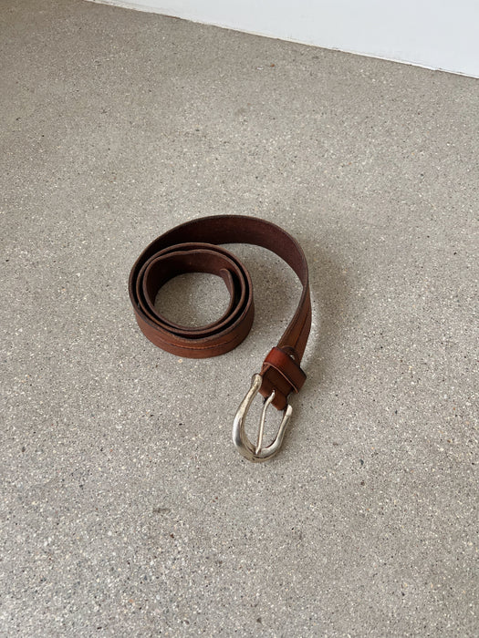 Brown Leather Belt | 38