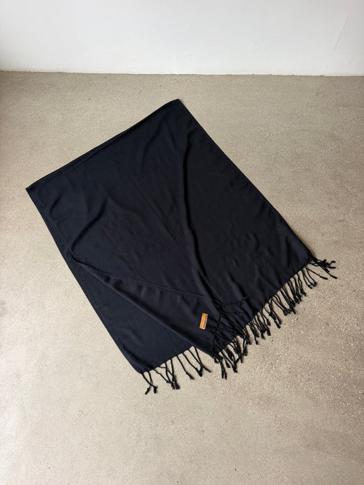 Black Cashmere Silk Pashmina Scarf