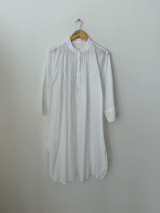 White Cotton Nightgown | M/L