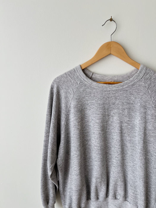 Grey Crewneck Sweater | M/L