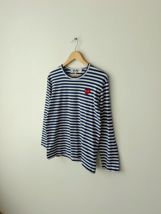 Comme Des Garçons Striped Long Sleeve | M