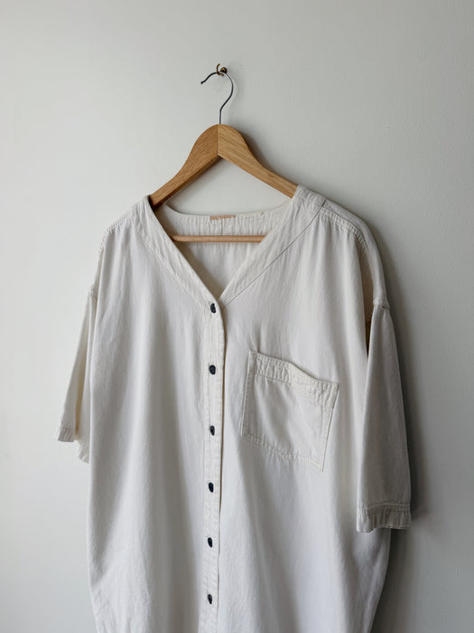 Natural Cotton Baseball Tee | XL