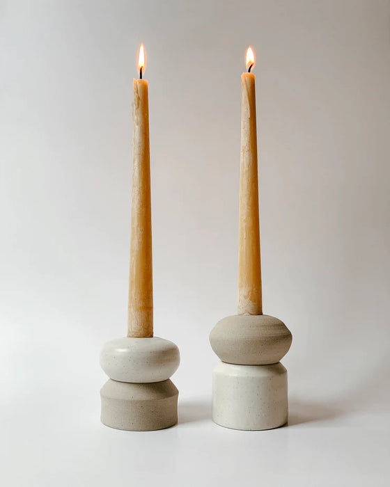 AND Ceramic Studio Candle Holder Duos