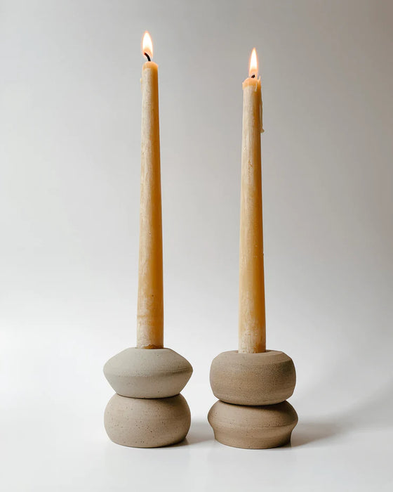 AND Ceramic Studio Candle Holder Duos