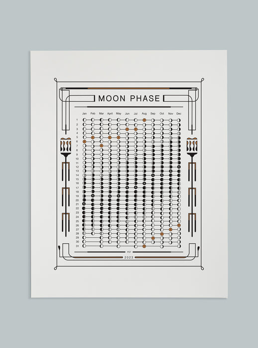 Annie Axtell Moon Phase Calendar 2023