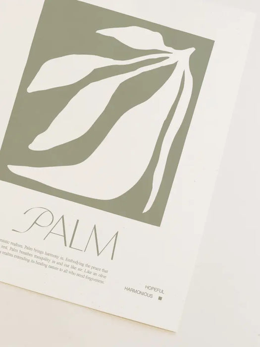 Palm Emotional Color Theory Print