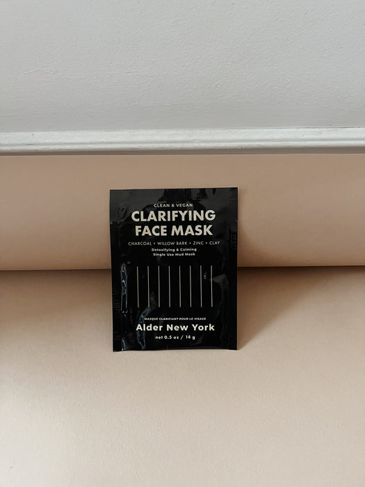 Alder New York Clarifying Face Mask Single Use